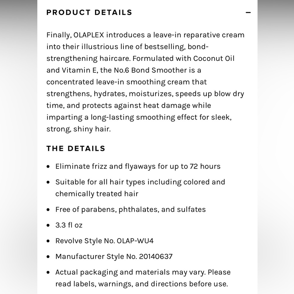 Olaplex No 6 Bond Smoother - Picture 4 of 8